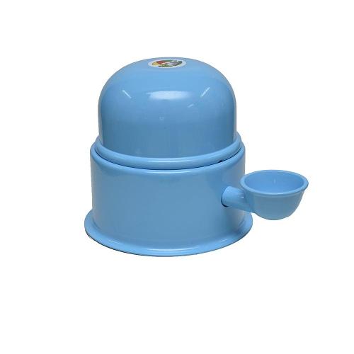 Bebedouro Vida Mansa Alumínio Azul Claro para Raças Pequenas - 1,4 L