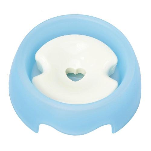 Bebedouro Confort Chalesco Azul para Cães - Tam. P
