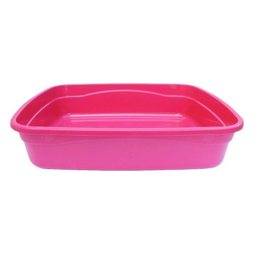 Banheiro Brinqpet Rosa para Gatos - Tam. Único