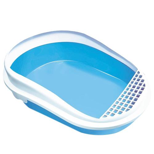 Banheira Furacão Pet Smart com Arco para Gatos - Azul