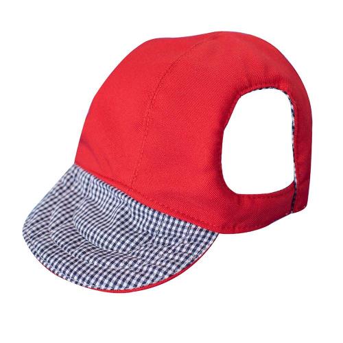 Boné Vermelho para Cães - Tam. Único