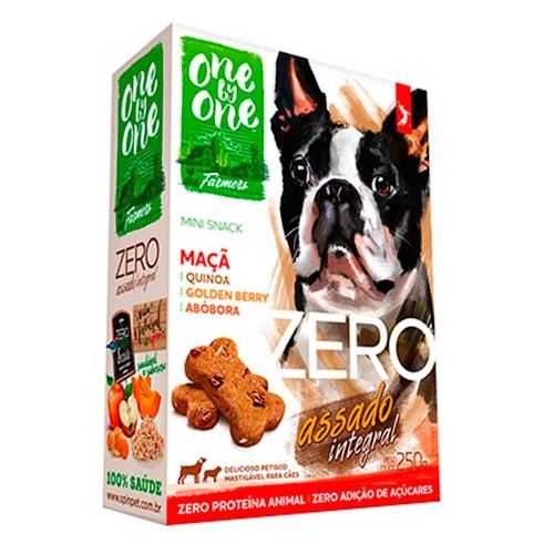 Biscoito Spin Pet Mini Snack Zero para Cães Sabor Abóbora e Maçã - 250g