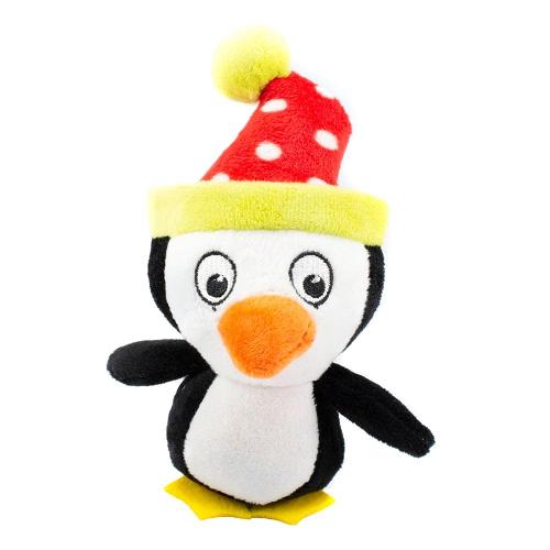 Brinquedo Pelúcia Pinguim para Cães - Tam. Único