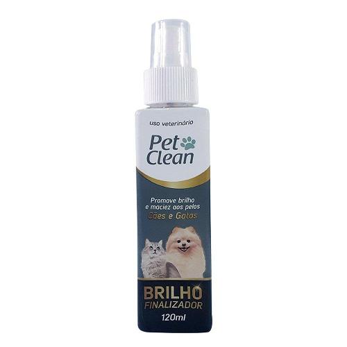 Brilho Finalizador Spray Petclean - 120 mL