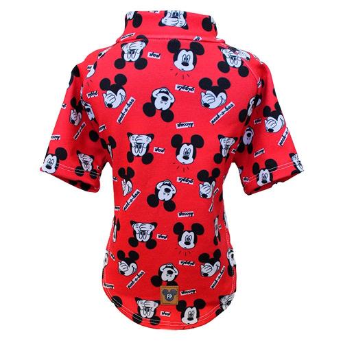 Blusa Disney Mickey Vermelha - Tam. 07