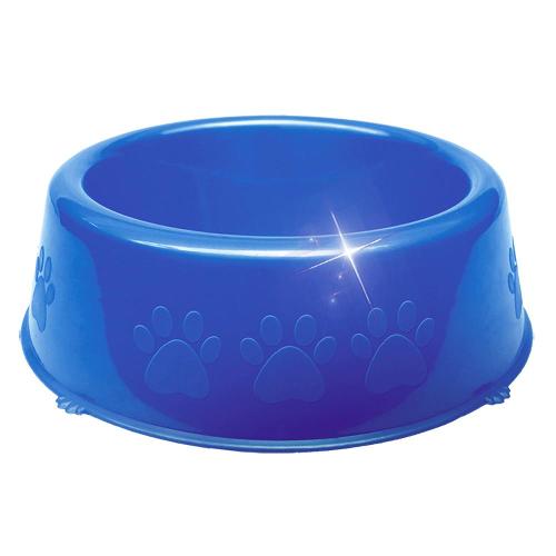 Comedouro Perolizado Luxo Filhotes Azul - 300 mL