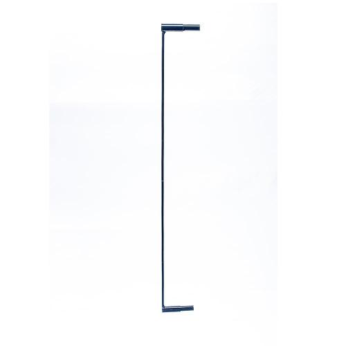Extensor NF Pet para Portão Preto - 5 cm