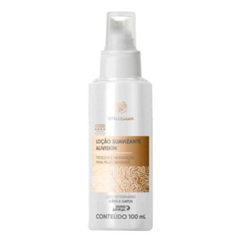 Loção Suavizante Mundo Animal Vitallederm Aliviskin para Cães e Gatos - 100 mL