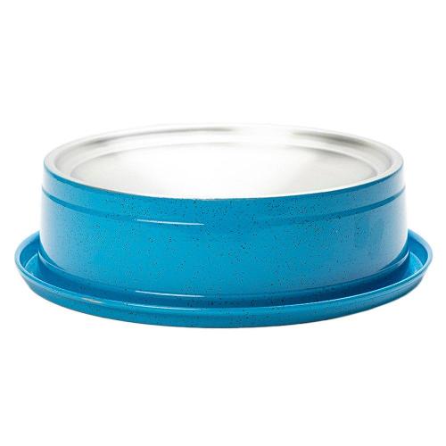 Comedouro Ergonômico NF Pet Mr. Bigode Antiformigas Azul para Gatos - 700 mL