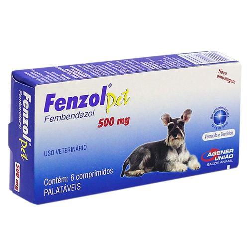 Fenzol Pet com 6 unidades - 500 mg