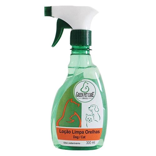 Loção Limpa Orelhas Green Pet Care para Cães e Gatos - 300 mL