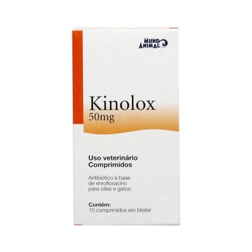 Kinolox 50mg - 10 Comprimidos