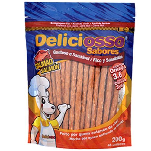 Osso Deliciosso Palito Fino Salmão - 200 g
