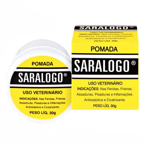 Pomada Cicatrizante Matacura Saralogo para Cães - 30 g