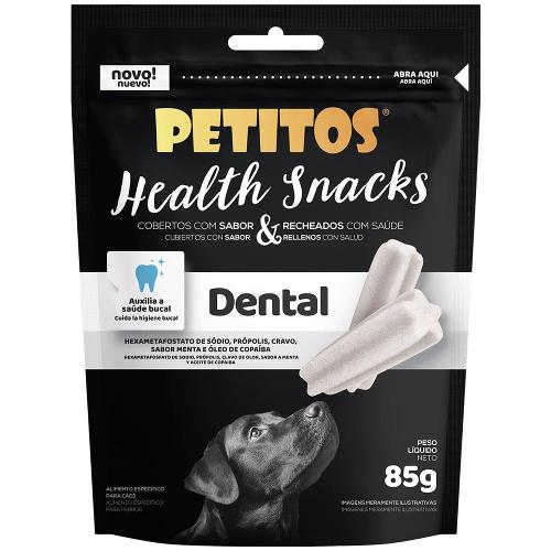 Petisco Petitos para Cães Adultos Sabor Menta - 85g