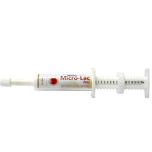 Probiótico Inovet Aditivo Microlac Seringa - 15 g