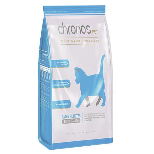 Ração Chronos Pet para Gatos Filhotes - 1,5 Kg
