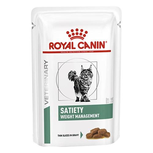 Raçâo Royal Canin Sachê Satiety Weight Management Para Gatos - 85 g