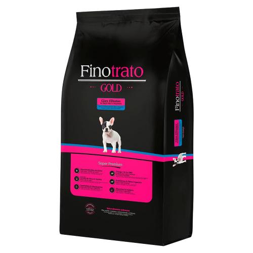 Ração Seca Finotrato Gold Super Premium para Cães Filhotes Raças Mini e Pequenas - 20 Kg
