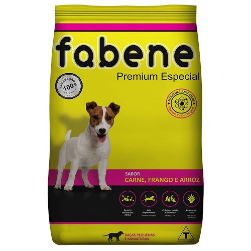 Ração Fabene Cães Raças Pequenas e Mini - 3 Kg