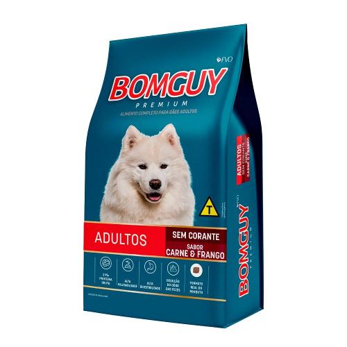 Ração Seca Bomguy Carne e Frango para Cães Adultos - 25 Kg