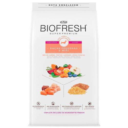 Ração Seca  Mix de Carne, Frutas, Legumes e Ervas Frescas Light Cães de Raças Pequenas e Minis