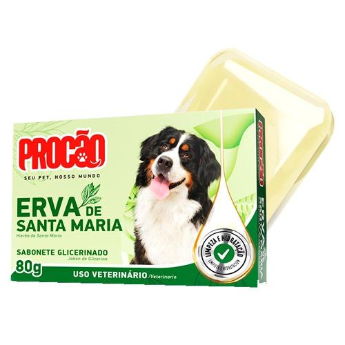 Sabonete Glicerinado Procão Erva de Santa Maria - 75 g.
