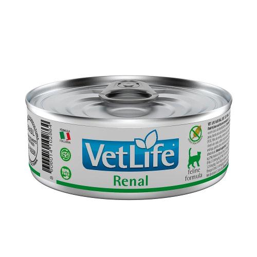 Ração Úmida Farmina Vet Life Renal para Gatos - 85 g