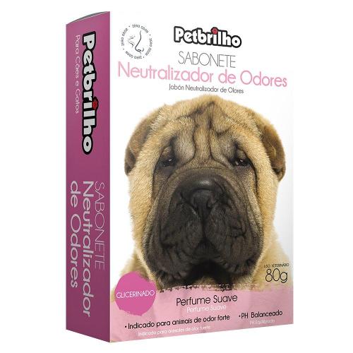 Sabonete Petbrilho Neutralizador de Odores - 80 g