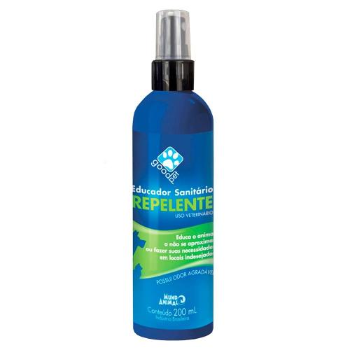 Repelente Educador Sanitário Mundo Animal Good Pet para Cães e Gatos - 200 mL