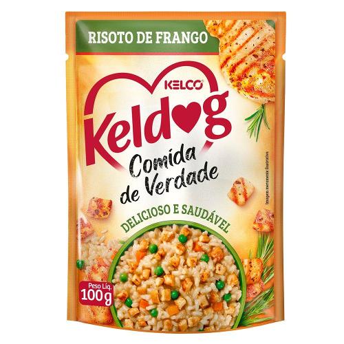 Ração Úmida Keldog Sachê Comida de Verdade Risoto de Frango para Cães - 100 g