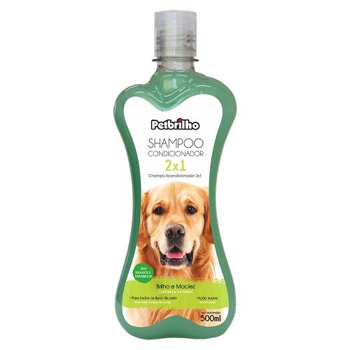 Shampoo Petbrilho 2 em 1 - 500 mL