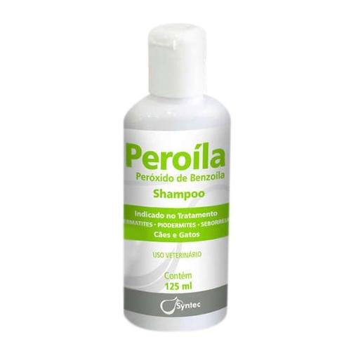 Shampoo Dermatológico Syntec Peroíla para Cães e Gatos - 125 mL