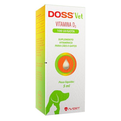 Suplemento Vitamínico Avert Doss Vet 100UI Gota - 5 mL