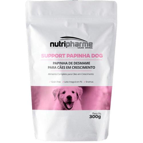 Suplemento Vitamínico Nutripharme Support Papinha de Desmame para Cães - 300 g