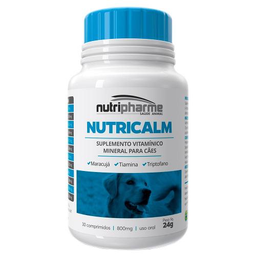 Suplemento Vitamínico Mineral Nutricalm para Cães - 30 Comprimidos
