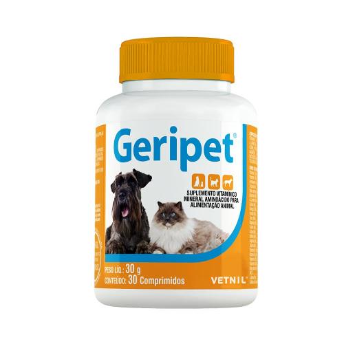 Suplemento Vitamínico Vetnil Geripet para Cães e Gatos - 30 g