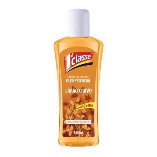 Óleo Essencial 1º Classe Aromatizador de Ambiente Limão e Cravo - 140 mL