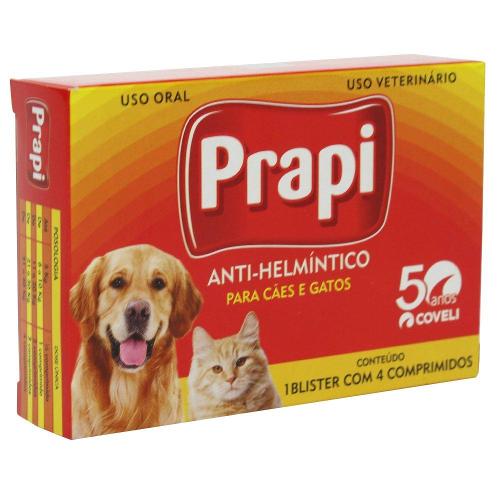 Vermifugo Coveli Prapi - 4 Comprimidos