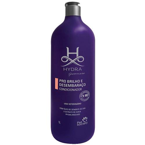 Condicionador Pet Society Hydra Groomers Pro Brilho e Desembaraço - 1 Litro