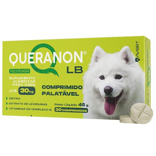 Suplemento Alimentar Avert Queranon para Cães até 30 Kg - 30 Comprimidos