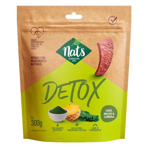 Bifinho Nats NatDetox para Cães Sabor Carne - 300g