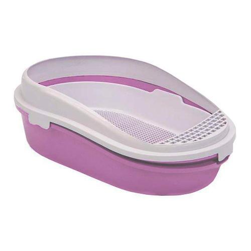 Banheira Furacão Pet Furba Rosa para Gatos - Rosa