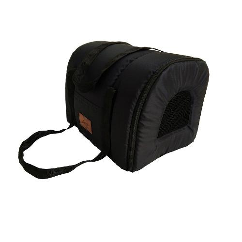 Bolsa de Transporte Fábrica Pet Fechada Impermeável Preta - Tam. M
