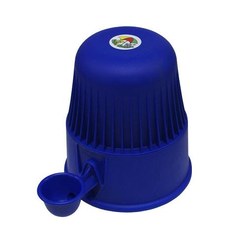 Bebedouro Vida Mansa Light Polipropileno PP Azul para Raças Pequenas - 2 Litros