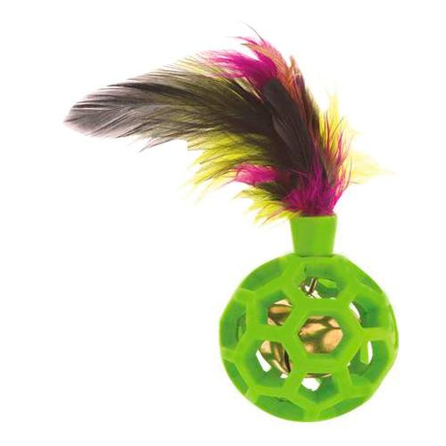 Brinquedo JW Feather Ball - Verde