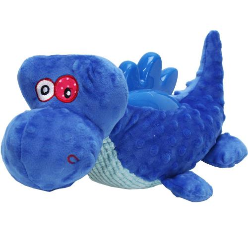 Brinquedo Chalesco Pelúcia Dinorex para Cães - Tam. Único