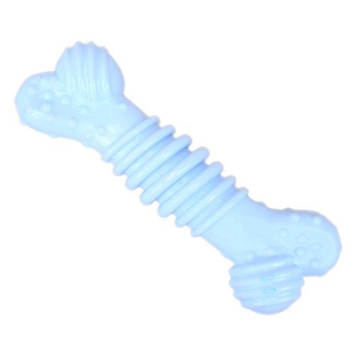 Brinquedo Odontopet Osso Júnior Azul para Cães Filhotes - Tam. Único