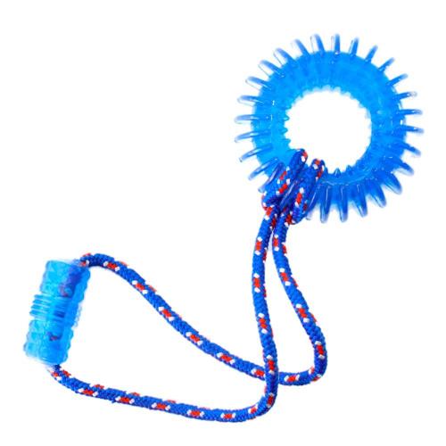 Brinquedo Odontopet Argola Espacial Dental com Corda para Cães - Tam. Único
