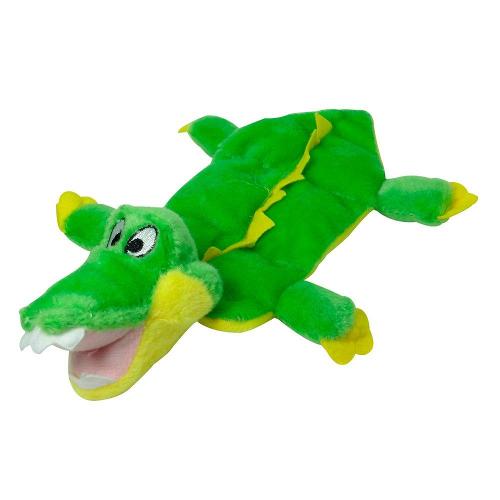 Brinquedo Plush Jacaré Multi Som para Cães - Tam. Único